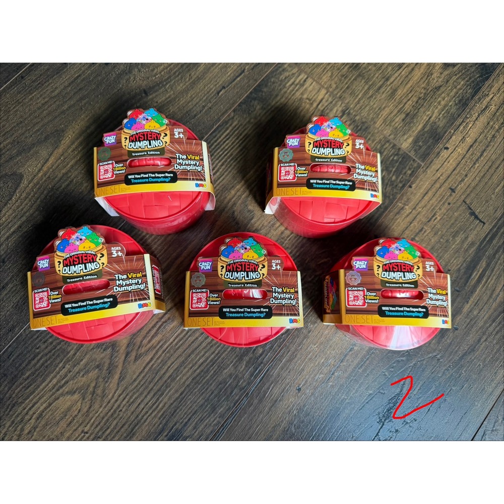 RMS Crazy Fun Mystery Dumpling Treasure Edition 5 pack